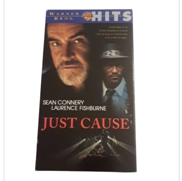 6/$15 Just cause Warner bros 1995 VHS video tape - Picture 1 of 3